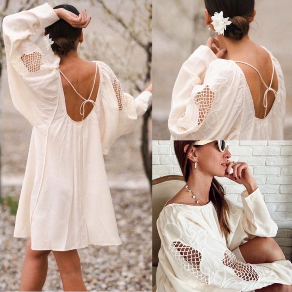 H&M voluminous dress XS/S